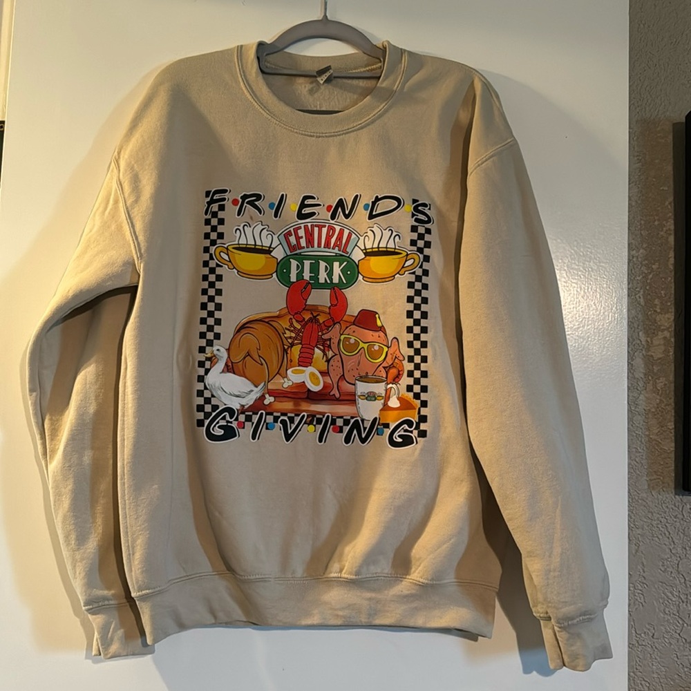 Friends giving sweatshirt size medium